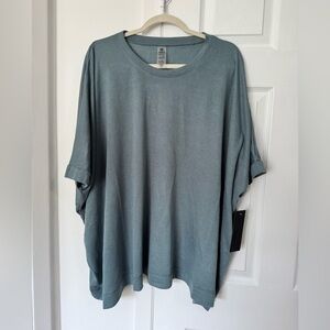 Mono b Oversized Blue T-Shirt 1x/2x